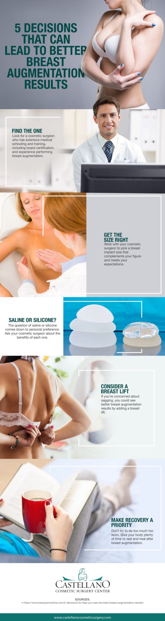5 Decisions that Can Lead to Better Breast Augmentation Results [Infographic] img 1