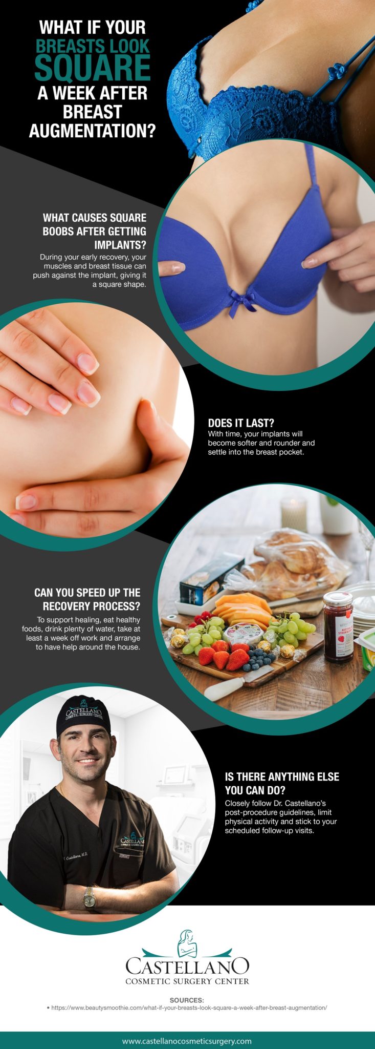 What If Your Breasts Look Square A Week After Breast Augmentation [Infographic] img 1