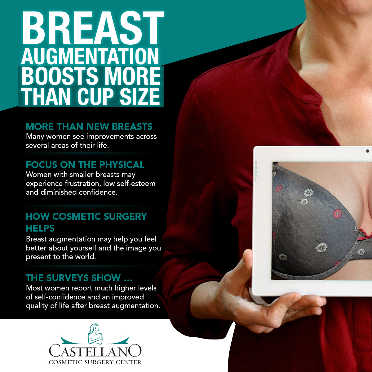 Breast Augmentation Boosts More Than Cup Size [Infographic] img 1