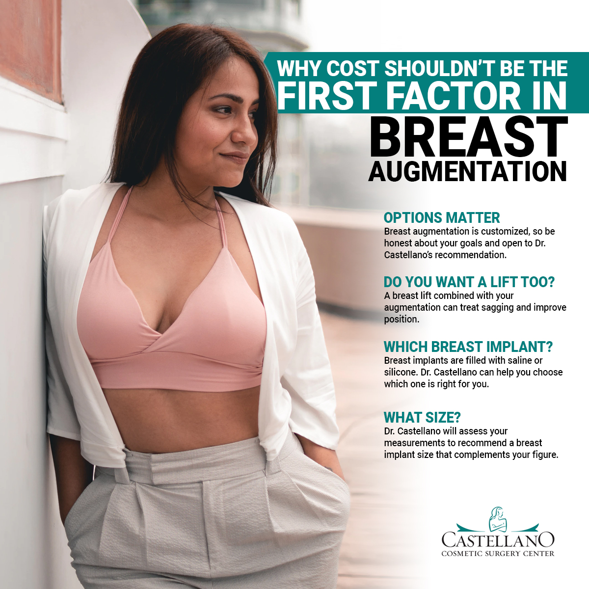 Why Cost Shouldn't Be The First Factor In Breast Augmentation [Infographic] img 1