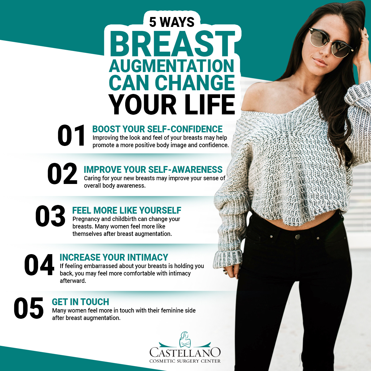 5 Ways Breast Augmentation Can Change Your Life [Infographic] img 1
