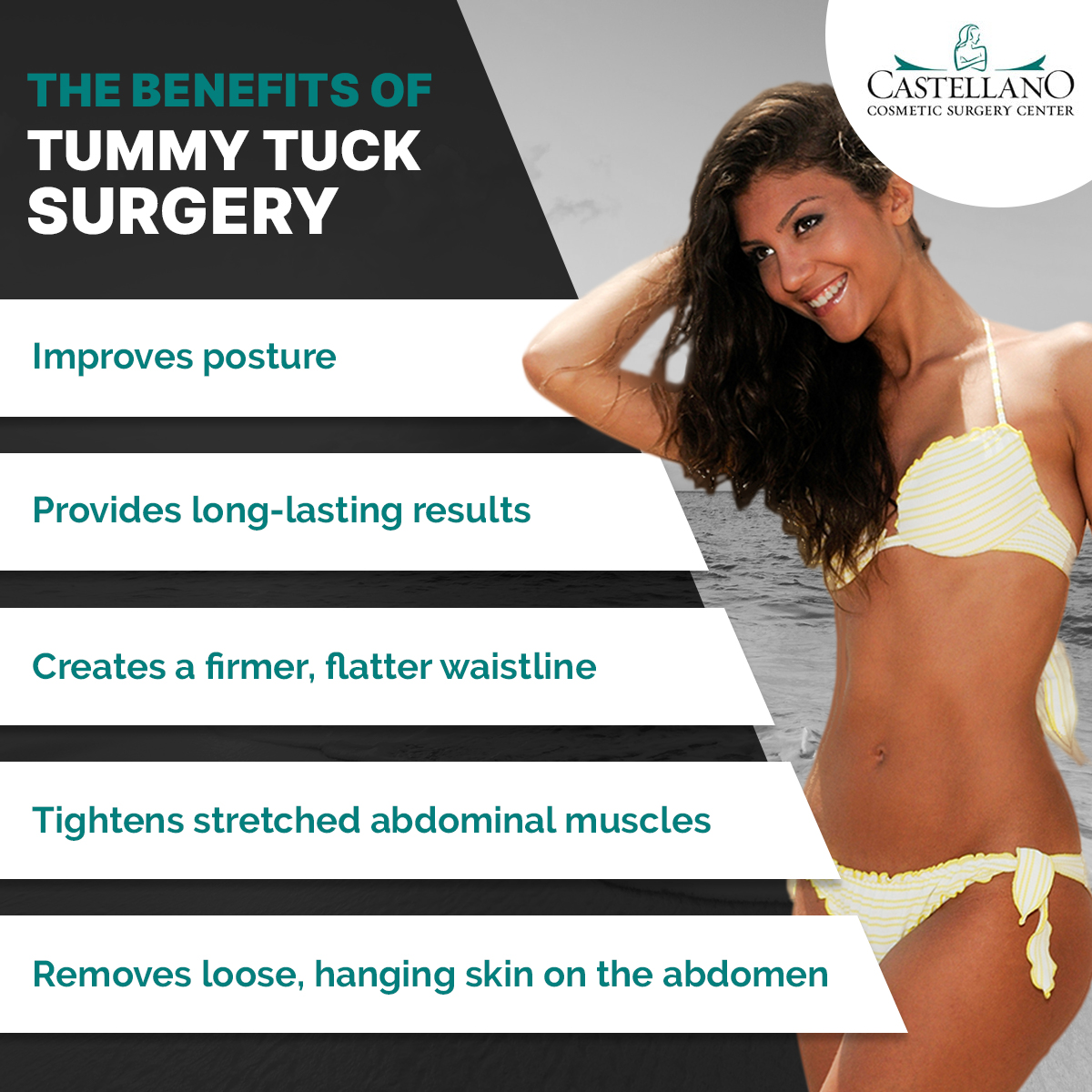 The Benefits of Tummy Tuck Surgery [Infographic] img 1
