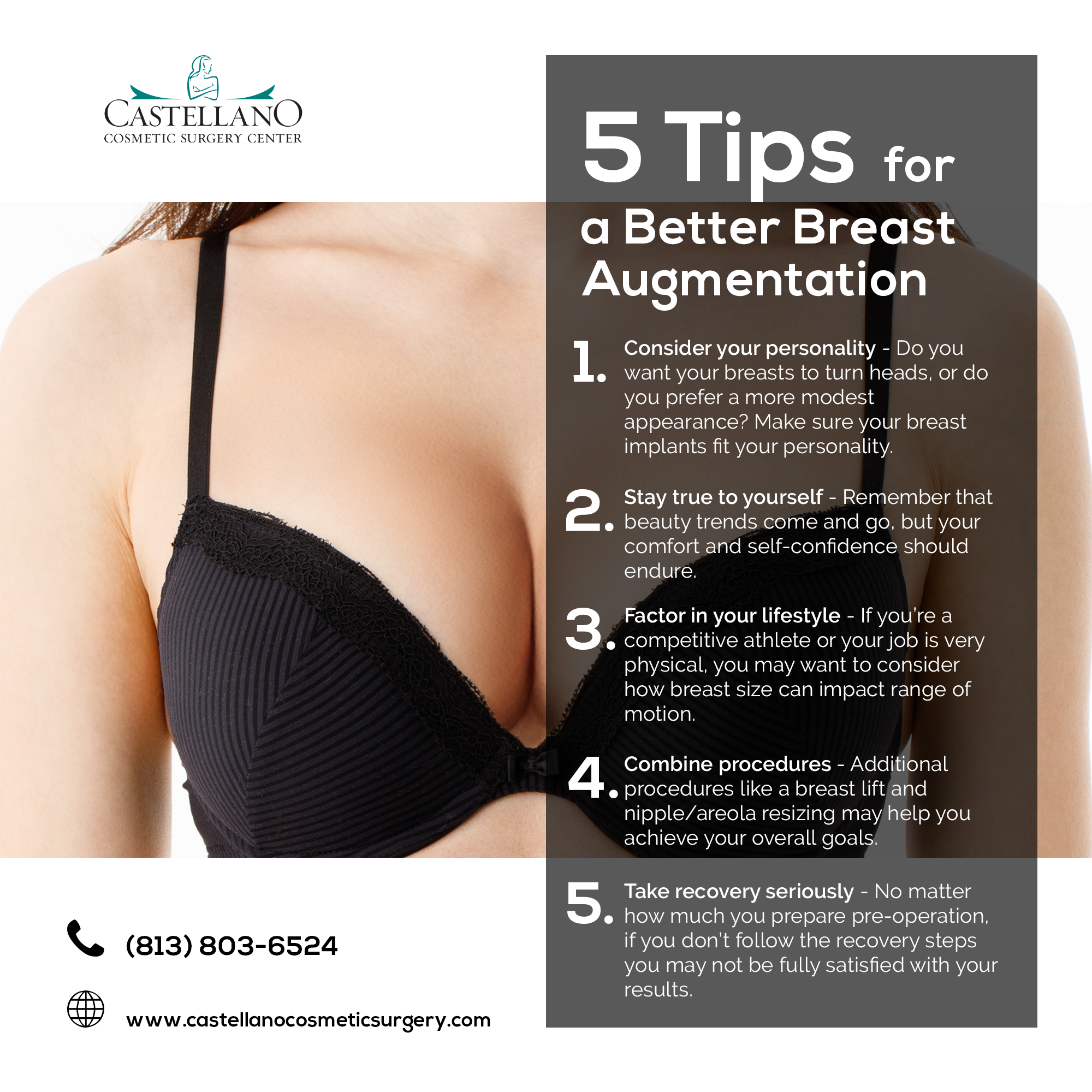 5 Tips for a Better Breast Augmentation