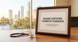 Board-certified cosmetic surgeon Tampa: why certification matters